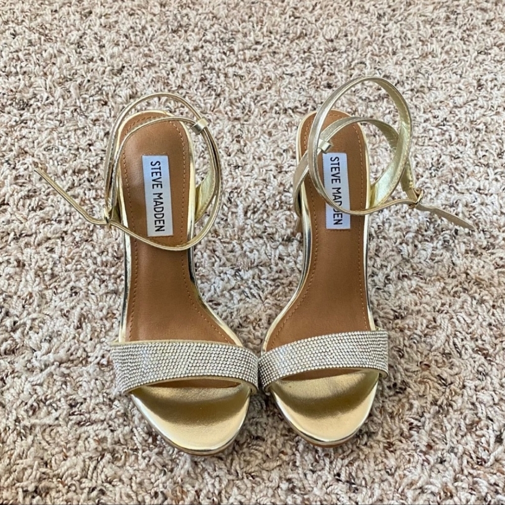 Gold heels